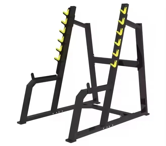 

Commercial Gym Steel Power Rack Machine Functional Trainer Squat Rack with Cables Dumbbell Rack for Sports Training 2