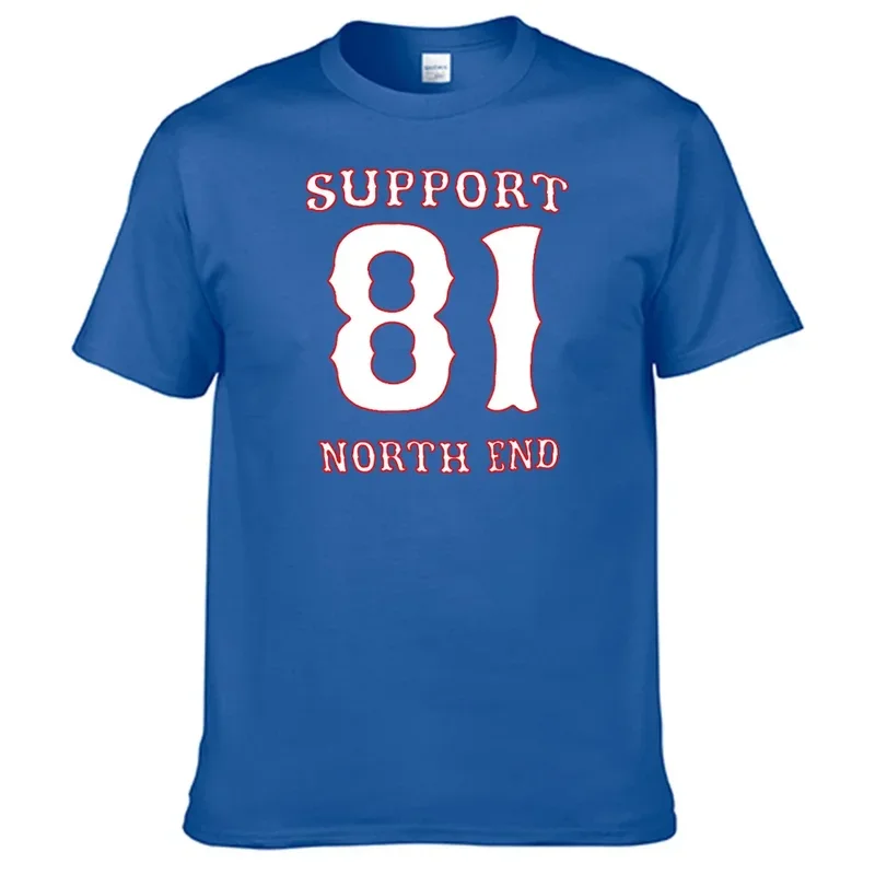 Support 81 North End Hells Angels T Shirt 100% Cotton Top Sales Shirt N04