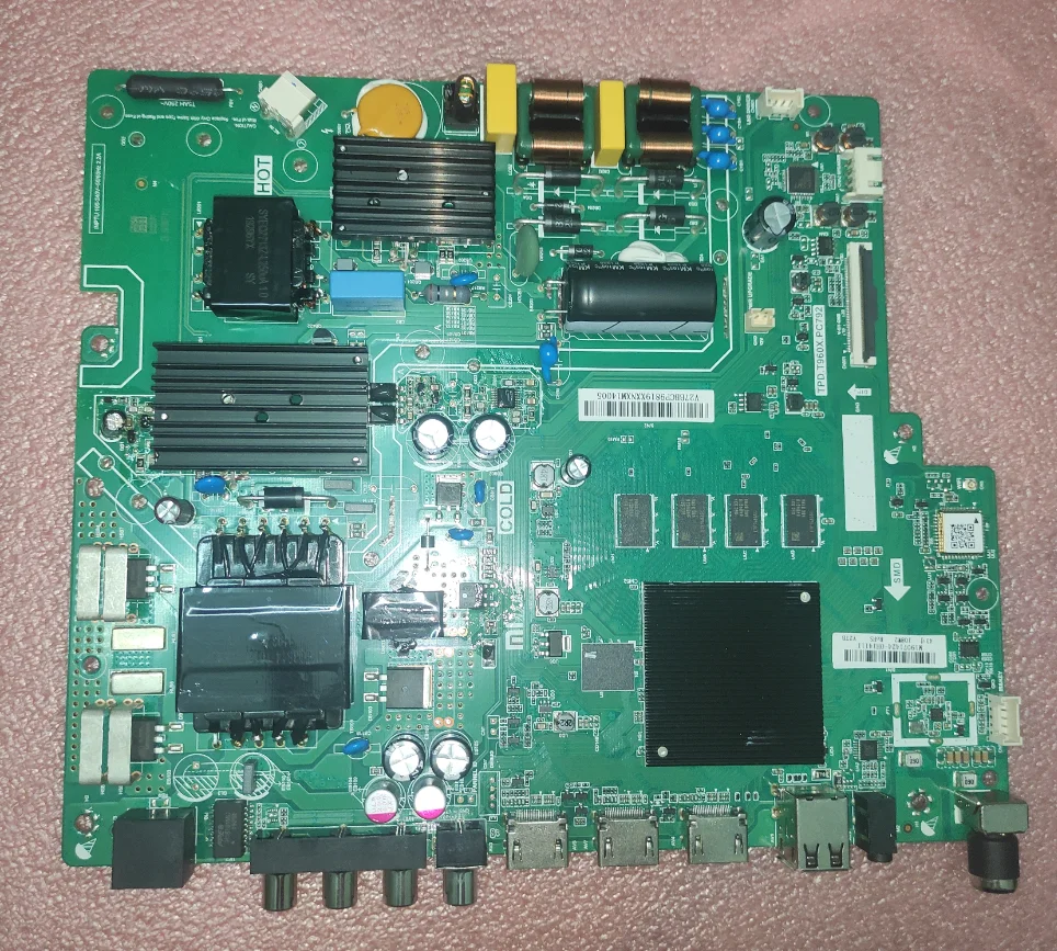 Free shipping! TPD.T960X.PC792 02-D490400010868   43INCH  108w2  90--102v  570ma   Three in one TV motherboard tested well