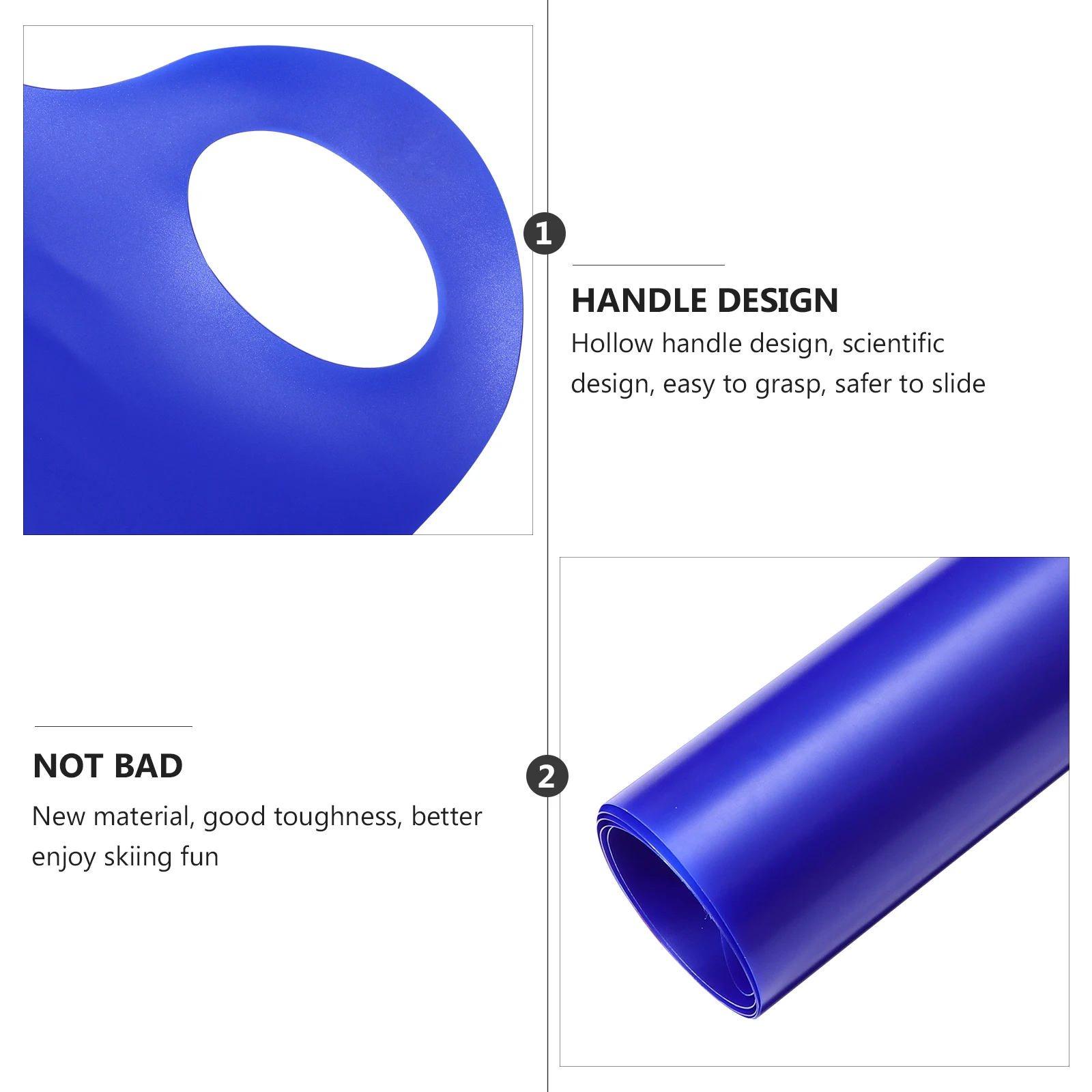 

1Pcs Skiing Board Small Plastic Ice Snow Skating Board for Outdoor Park Mountains Balance Coordination Stability