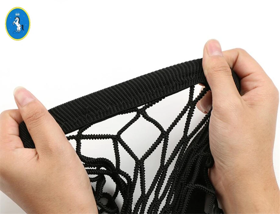 

Rear Trunk Storage Net Mesh Bag Cargo Luggage Elastic Holder Kit Trim Accessories Interior For Volkswagen T-Roc T Roc 2018 -2021