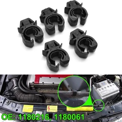 5pcs Car Accessories Hood Bonnet Rod Clip Clamp Holder Plastic Black For Vauxhall Astra G Zafira A Ampera High Quality Parts