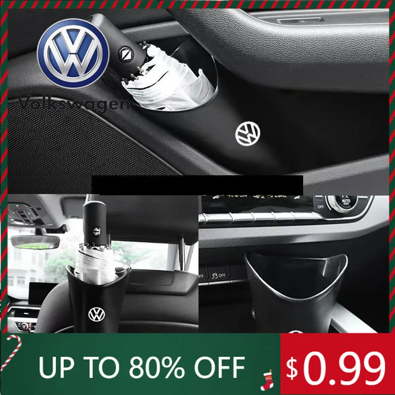 

Для VW Volkswagen Jetta MK5 Golf новый многофункциональный портативный автомобильный зонт ведро для хранения инструментов для Volkswagen Golf Passat Beet
