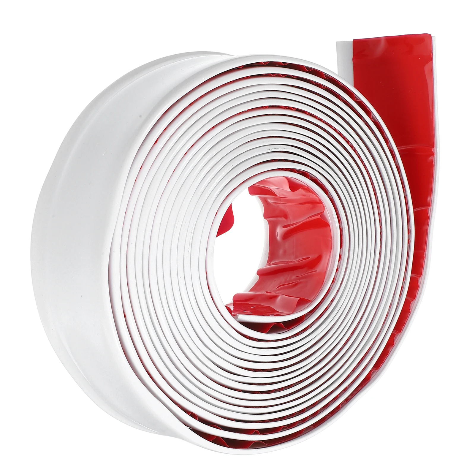 

PVC Self Adhesive Baseboard Trim Peel Stick Floor Molding Walls Corner Splashproof Easy Installation Plastic Kickboards