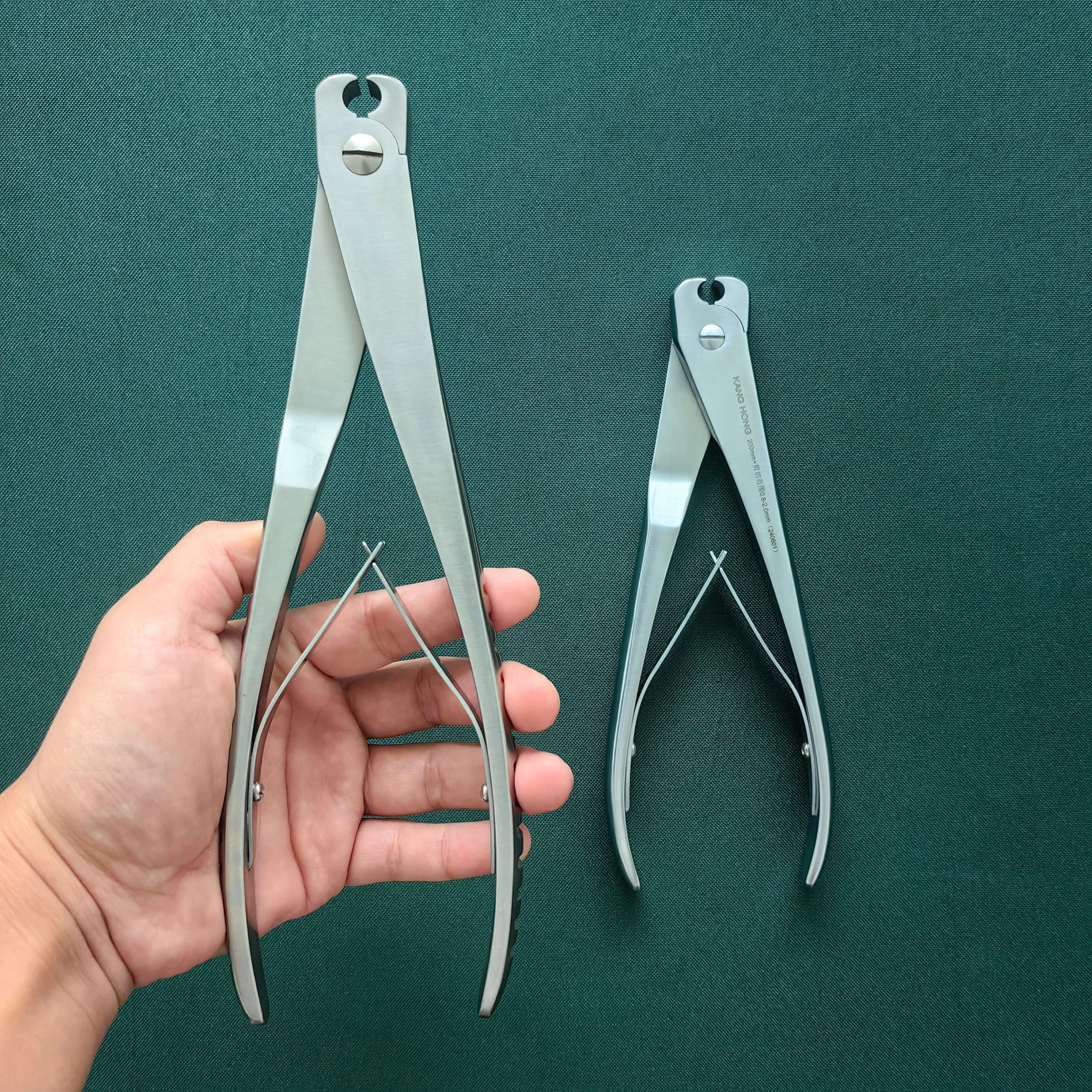 カンホン整形外科手術器具医療用ワイヤープライヤースチールニードルシアーズキルシュナーワイヤーシアーズトップカッティングプライヤー