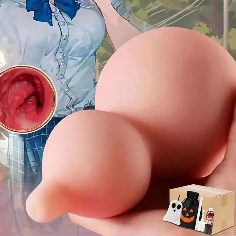 Halloween Set Sex Doll Male Masturbator Sex Dolls Pocket Pussies Male Sex Toy Fleshy Soft Butt Ass with Vagina Anal Anus Channel