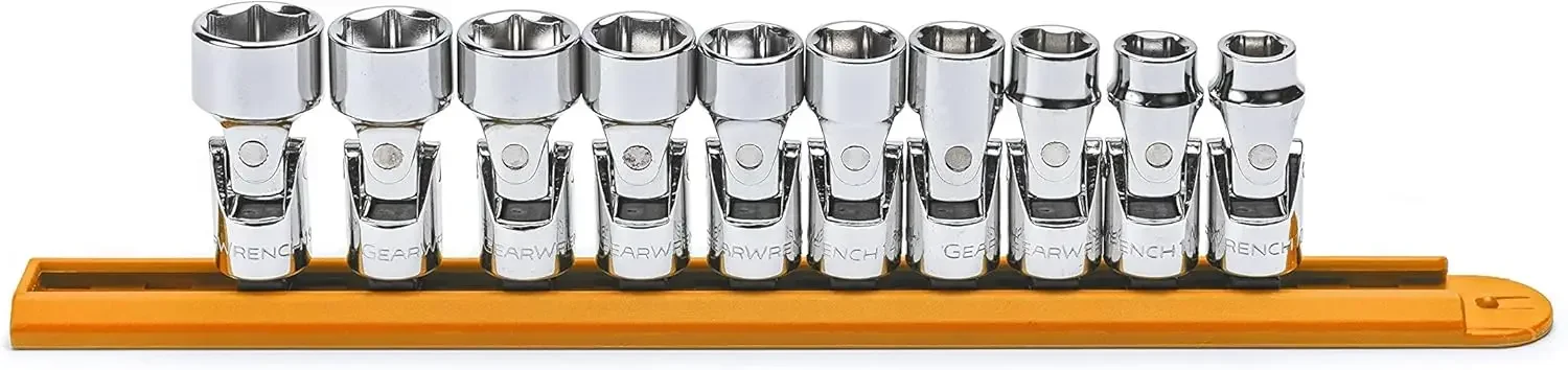 

Набор гибких метрических головок с приводом 3/8 дюйма, 10 шт., 6 точек — 80565