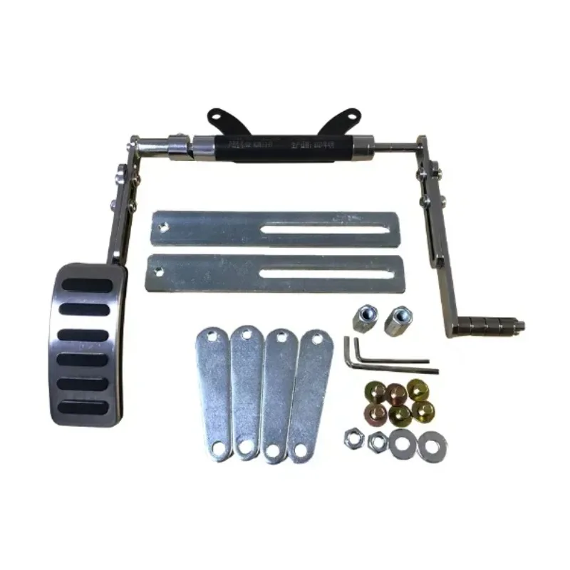 

Portable Handicapped Driving Car Help Flip Up Left foot accelerator pedal conversion