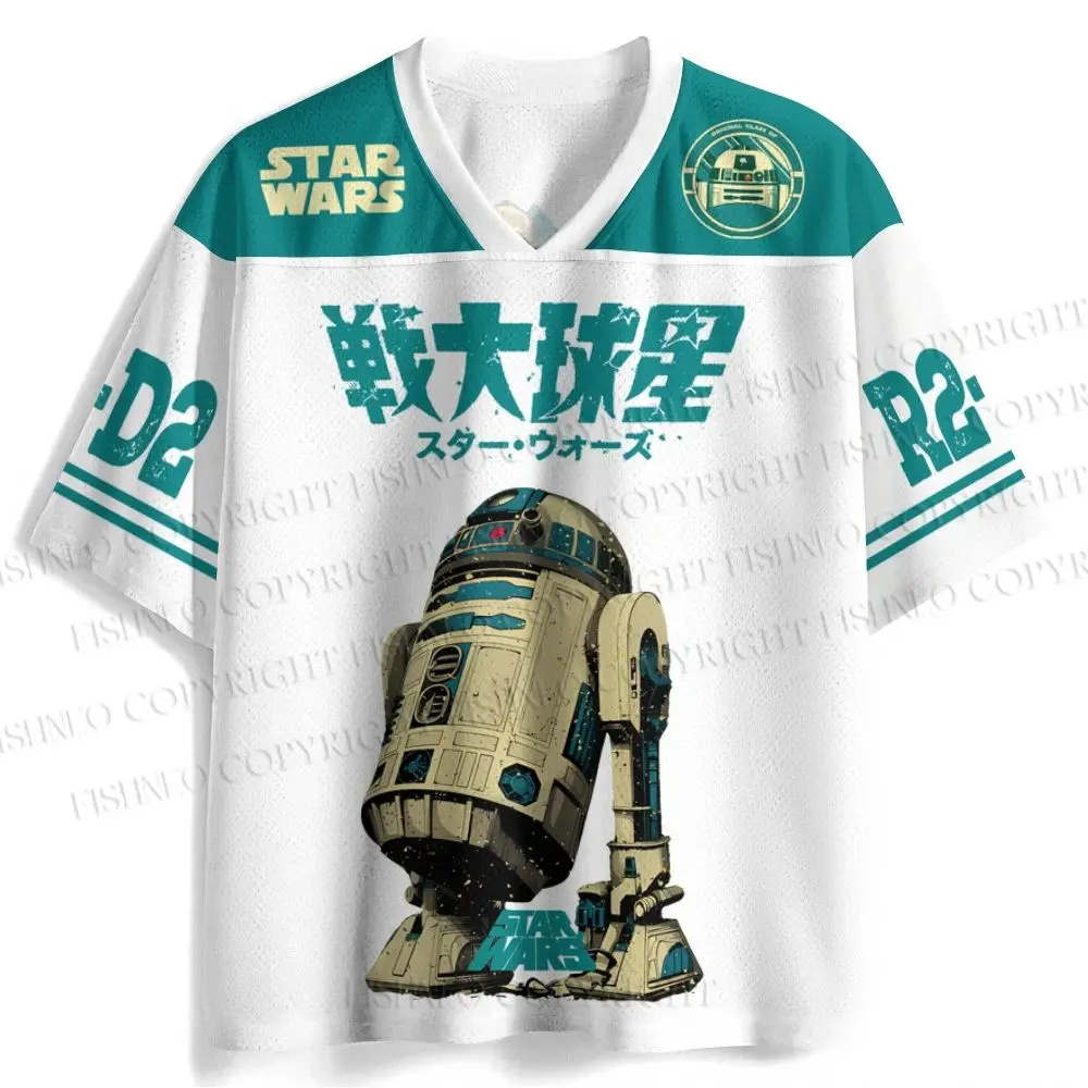 2026 New Star Wars Movie Sports Fashion Adult Children's Short Sleeve V-neck Street Gothic Style Horror Fans Gift