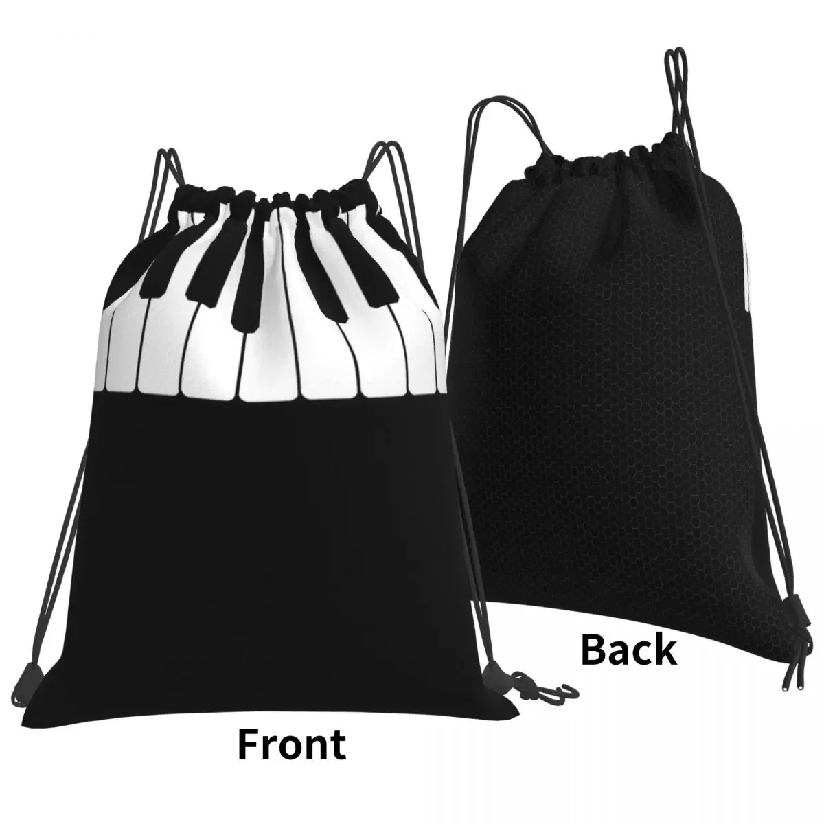 Sac à dos de piano portable à la mode, sacs de proximité wstring, sac de sport de poche Bundle, sac à livres de voyage pour étudiants