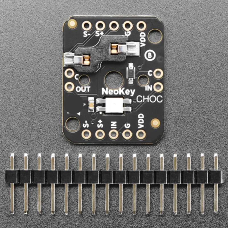 5756 NeoKey Socket Breakout for CHOC Key Switches with NeoPi