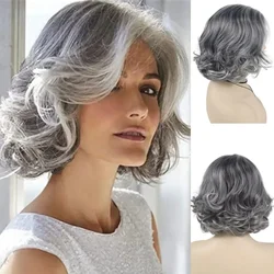 Synthetic Wigs European and American short curly puffy full head cover headpiece wig Extensions