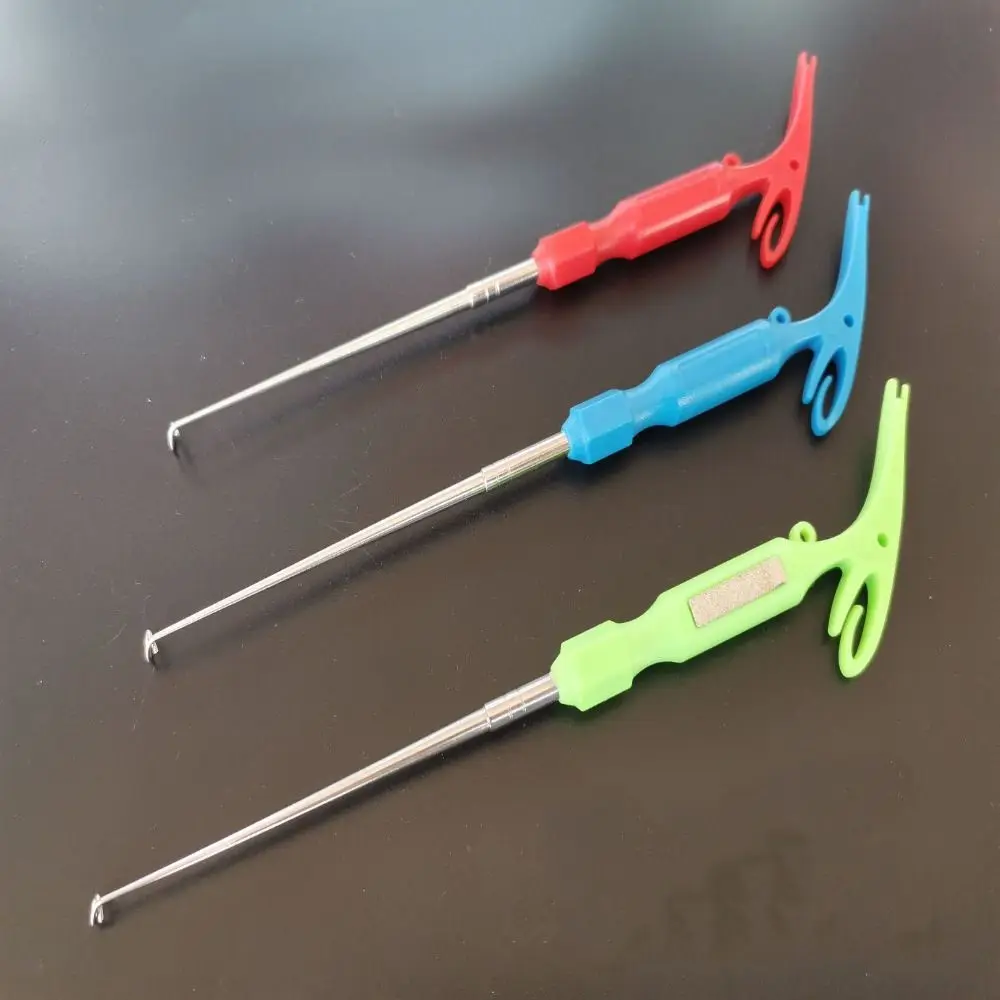 Knot Fishing Knotter Loop Knot Tyer Tool Security Extractor Fishing Extractor Fly Nail Knot Tying Tools Fishihing Hook Remover