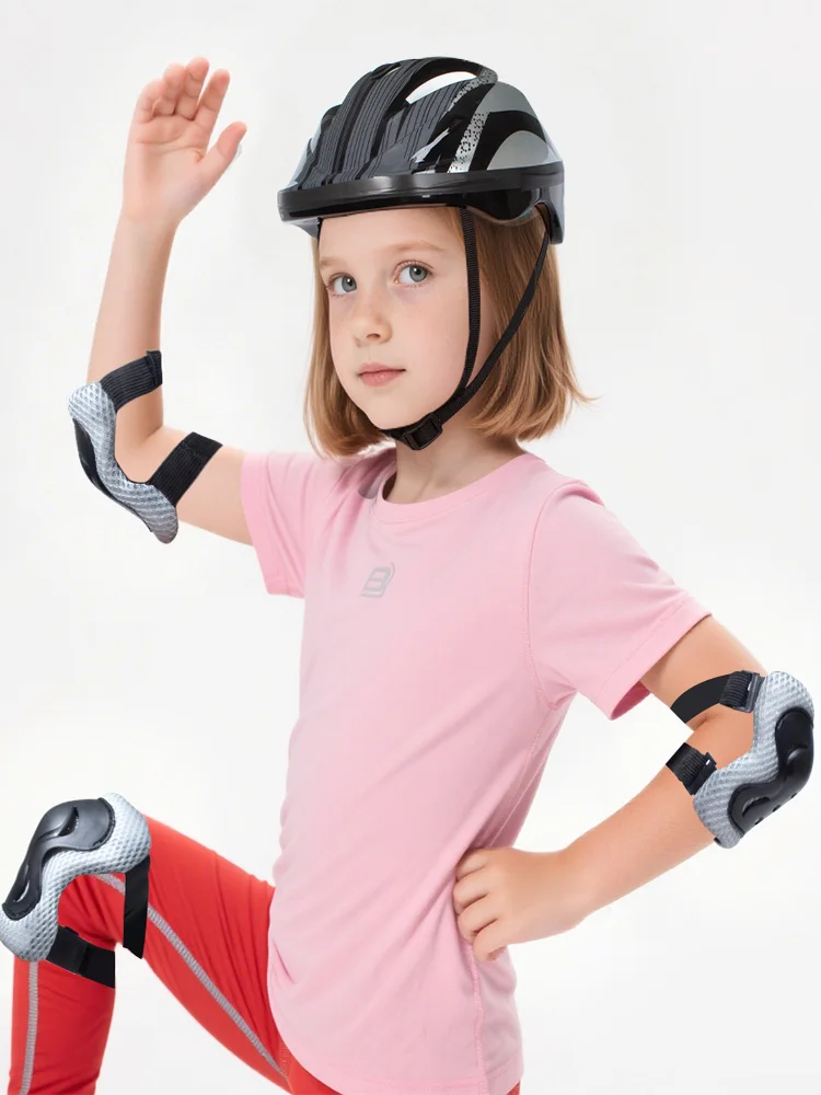 AliExpress FVXVXV 7Pcs Kids Bike Helmet & Knee/Elbow/Wrist Pads – Adjustable Protective Gear for 3-15yrs Boys Girls for Cycling Scooter Skating