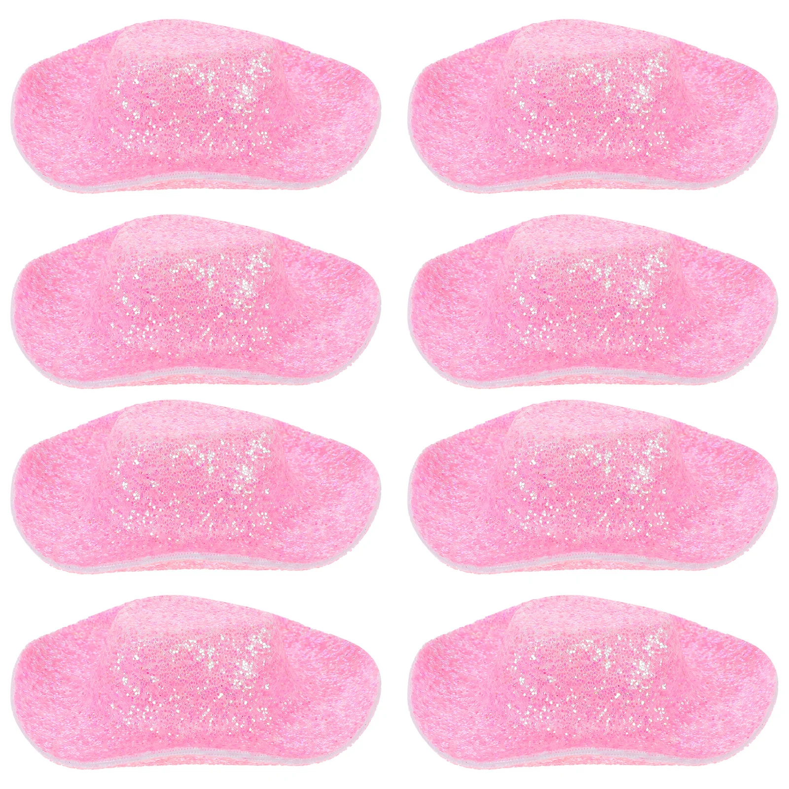 10 قطعة قبعة راعية البقر الصغيرة رائعتين زخرفة صغيرة لزجاجات النبيذ الحلويات DIY بها بنفسك الزينة دمية لوازم المشاريع الحرفية #5