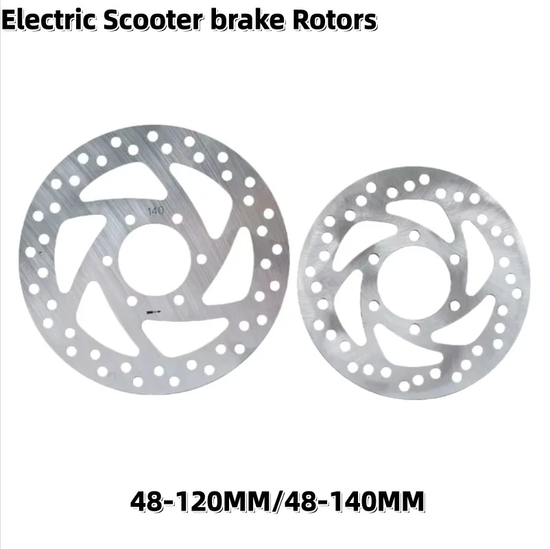 Disques de frein pour trottinette électrique 120/140mm, entre-axe 48MM, pour cyclisme extérieur, avec vis
