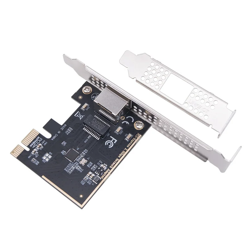 10/100/1000M/2.5G LAN-карта 2.5G PCIE Сетевая карта PCI-E к RJ45 Гигабитный Ethernet-адаптер Чип RTL8125BG для настольного компьютера
