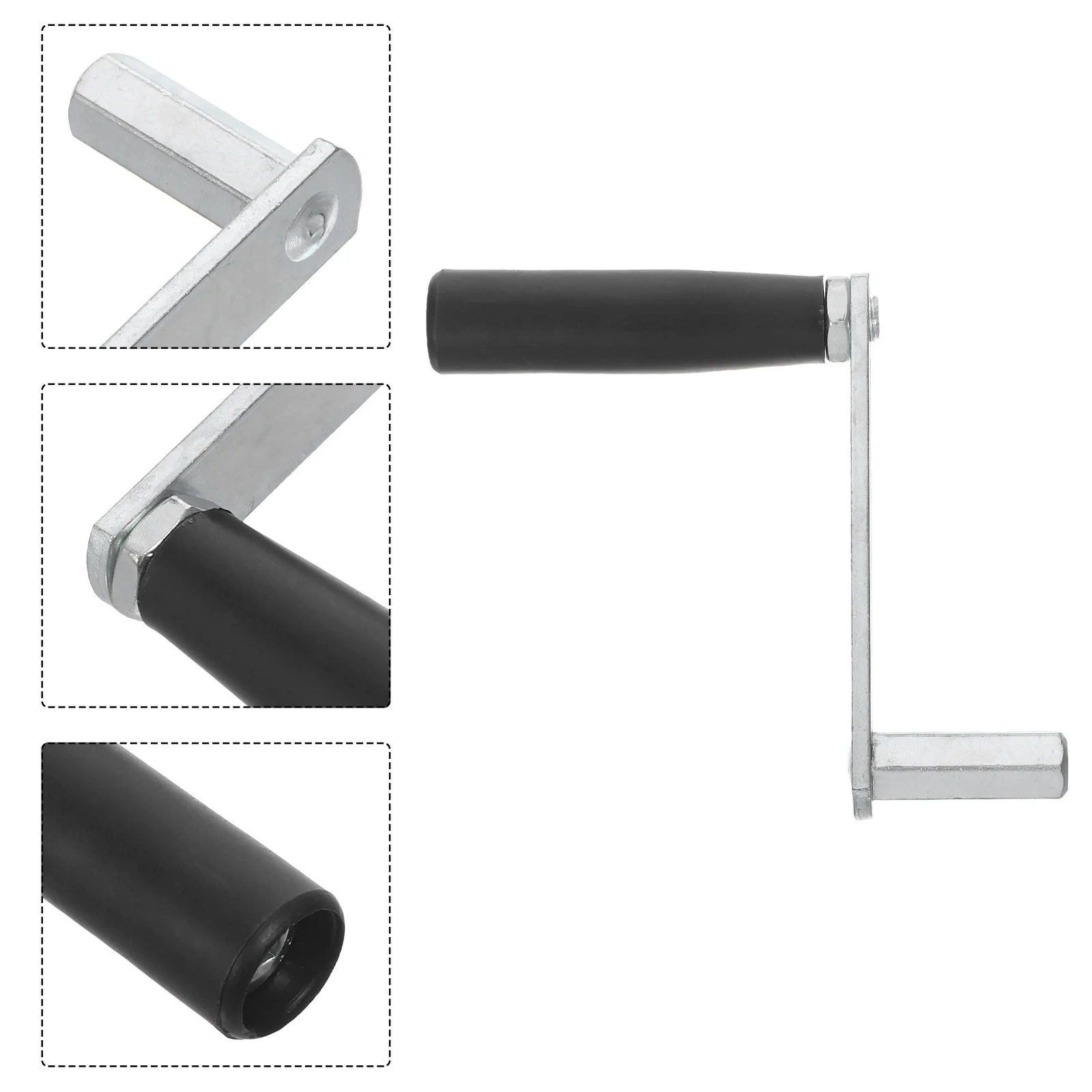 

Telescopic Awning Crank Handle Hand Crank Window Opener For Rv Vent Canopy Roller Garage Door Universal Manual Operation Tool