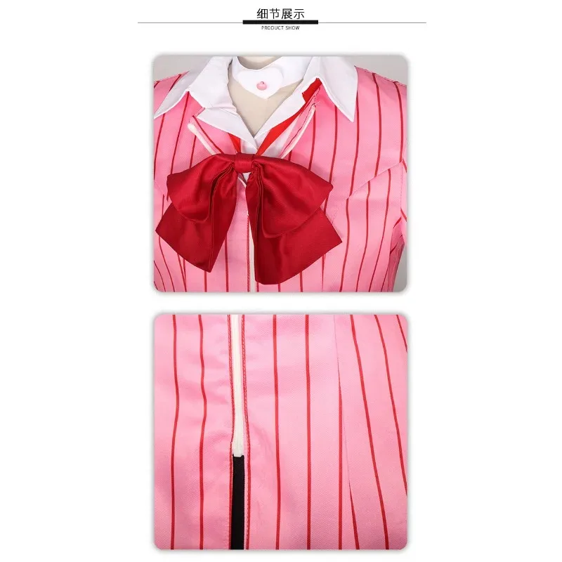 لعبة يوكاري تاكيبا أزياء تنكرية للنساء أزياء مدرسية خيالية معطف تنورة مجموعة عطلة أنيمي كرنفال فستان الحفلات المملكة المتحدة ؛ 3,c'5.b;8'