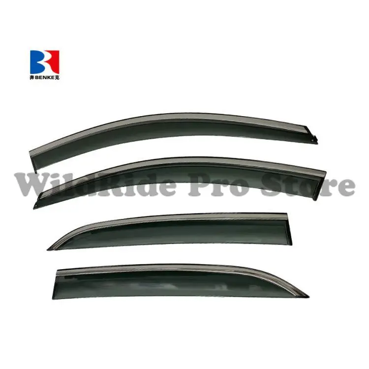 1 set For External Window Visors Competitive Price with KIA CARNIVAL 2022 Sun Rain Guard 4PCS Wind Deflector Vent Visors