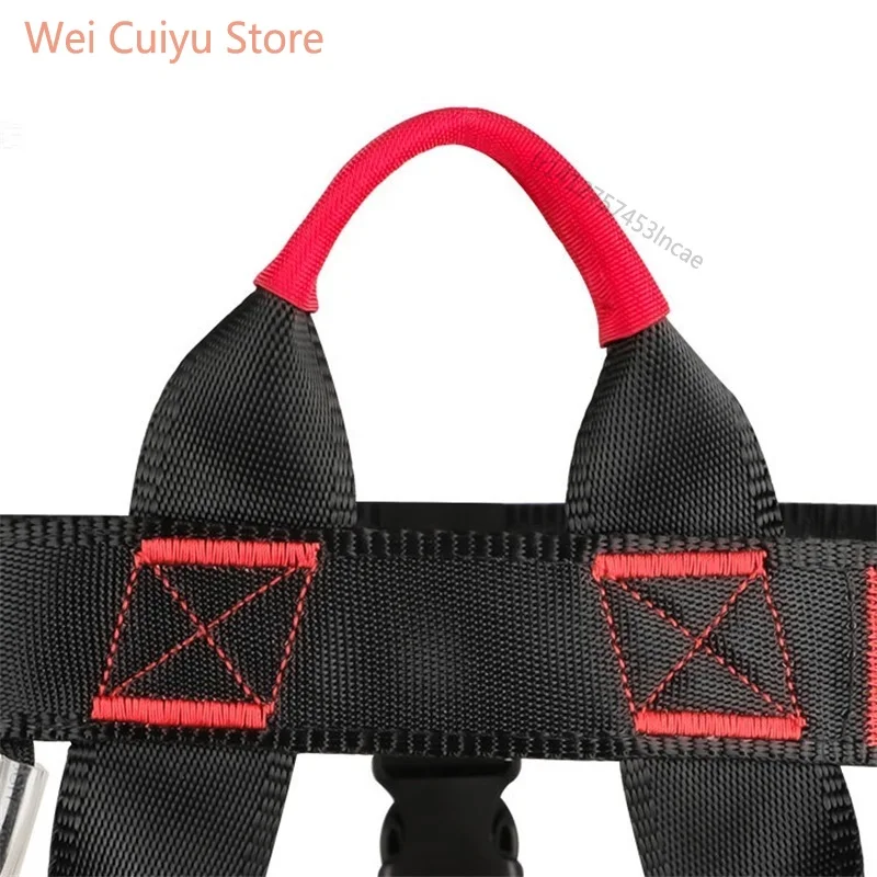 Harnais d'extérieur pour sport, escalade, équipement de Protection de sécurité demi-corps, Support de taille, outils de survie aérienne de montagne