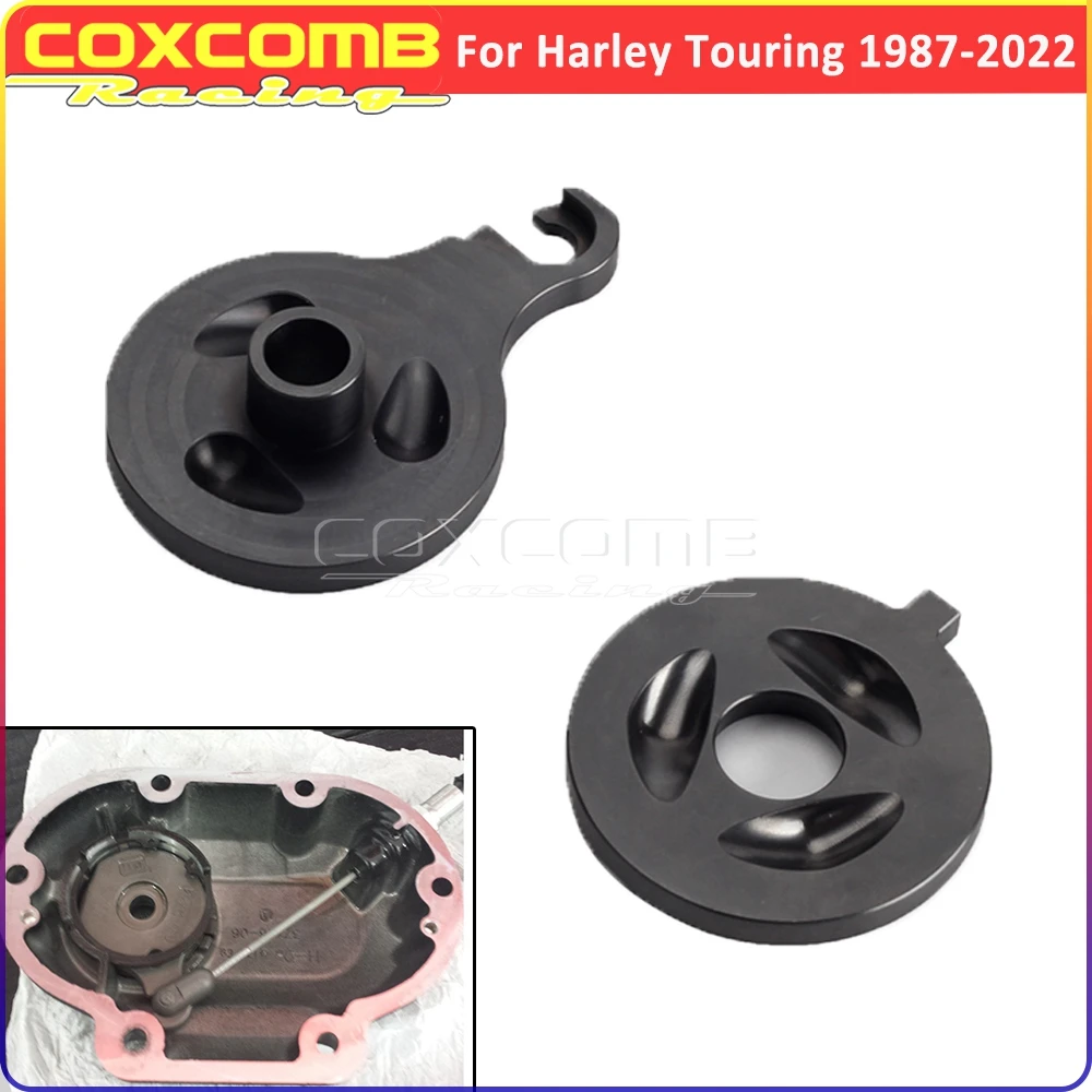 

For Harley Softail Dyna Touring Street Glide Big Twin Engine Mechanical Clutch Motor Muller Power Clutch Release Ramp Easy Pull
