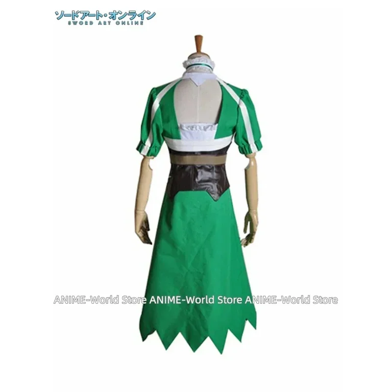 

ff34Anime Fairy Dance SAO LEAFA Косплей Suguha Kirigaya Униформа Костюм Полный комплект DJSY