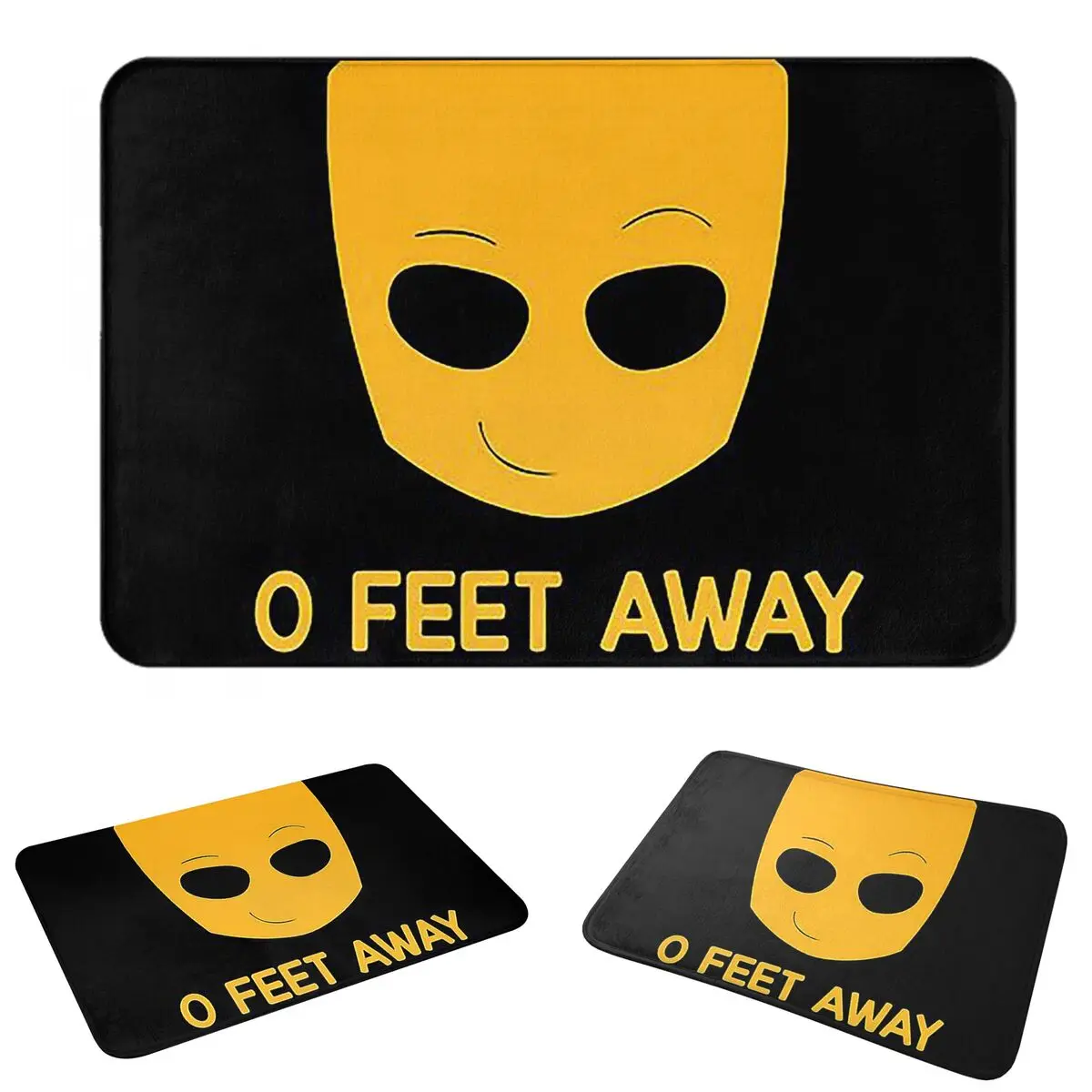 Grindr Zero O Feet Away Doormat Sand Scraping Carpet Rug Kitchen Entrance Home Floor Mat for Living room Footpad Mats