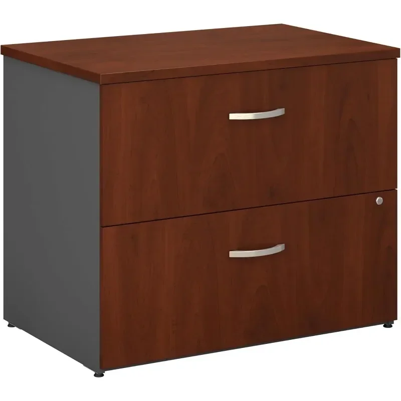 Bush Business Furniture Series Drawer Lateral File Cabinet, Locking Document Storage for Home or Professional Office