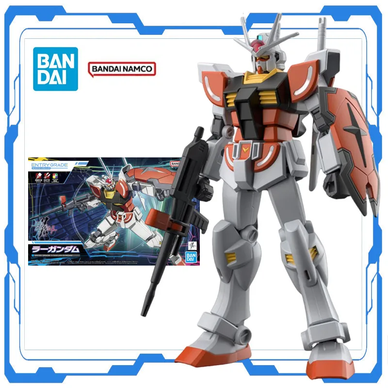 

Оригинальный сборный набор Bandai EG 1/144 Lah Gundam Mobile Suit, коллекционная фигурка Gunpla, игрушка, подарок на Рождество для детей