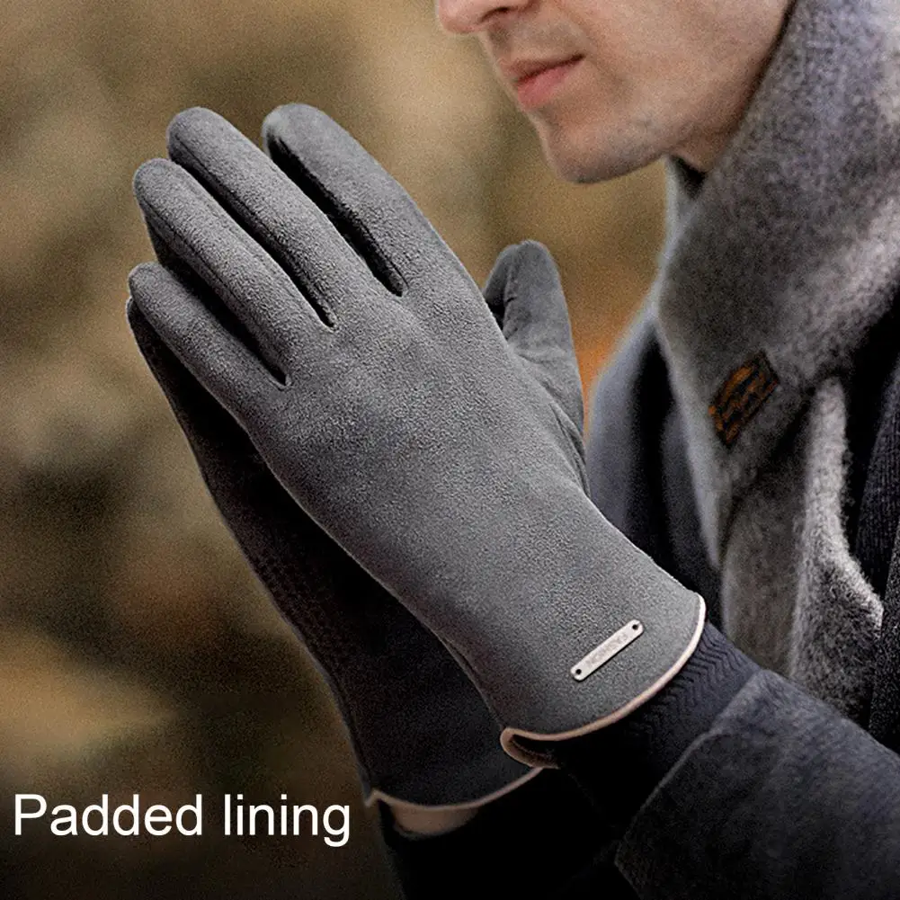 1 Pair Ridding Gloves Convenient Wear-resistant Cycling Gloves Fine Stitching Super Soft Gloves for Daily Wear