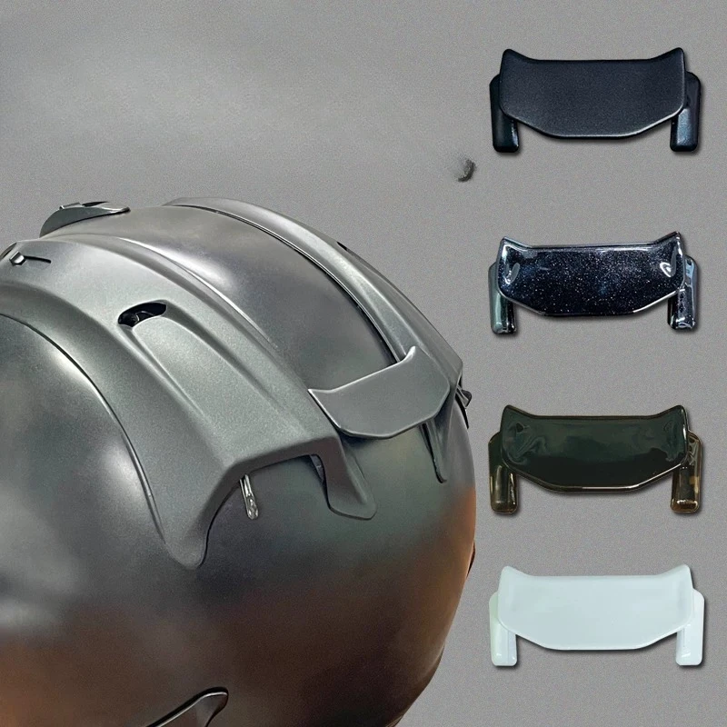 Motorcycle Helmet Spoiler Compatible with ARAI VZ-RAM MZ SZR 3/4 Open Face Helmet, Universal Modification Accessories