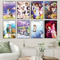 bilibili Anime Clannad After Story Poster Prints Wall Sticker Painting Bedroom Living Room Decoration Office Home Self Adhesive