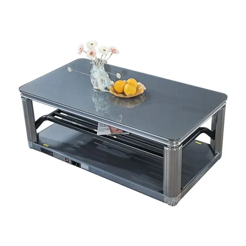 

Electric heating table Lifting coffee table Household rectangular multi-functional heating table
