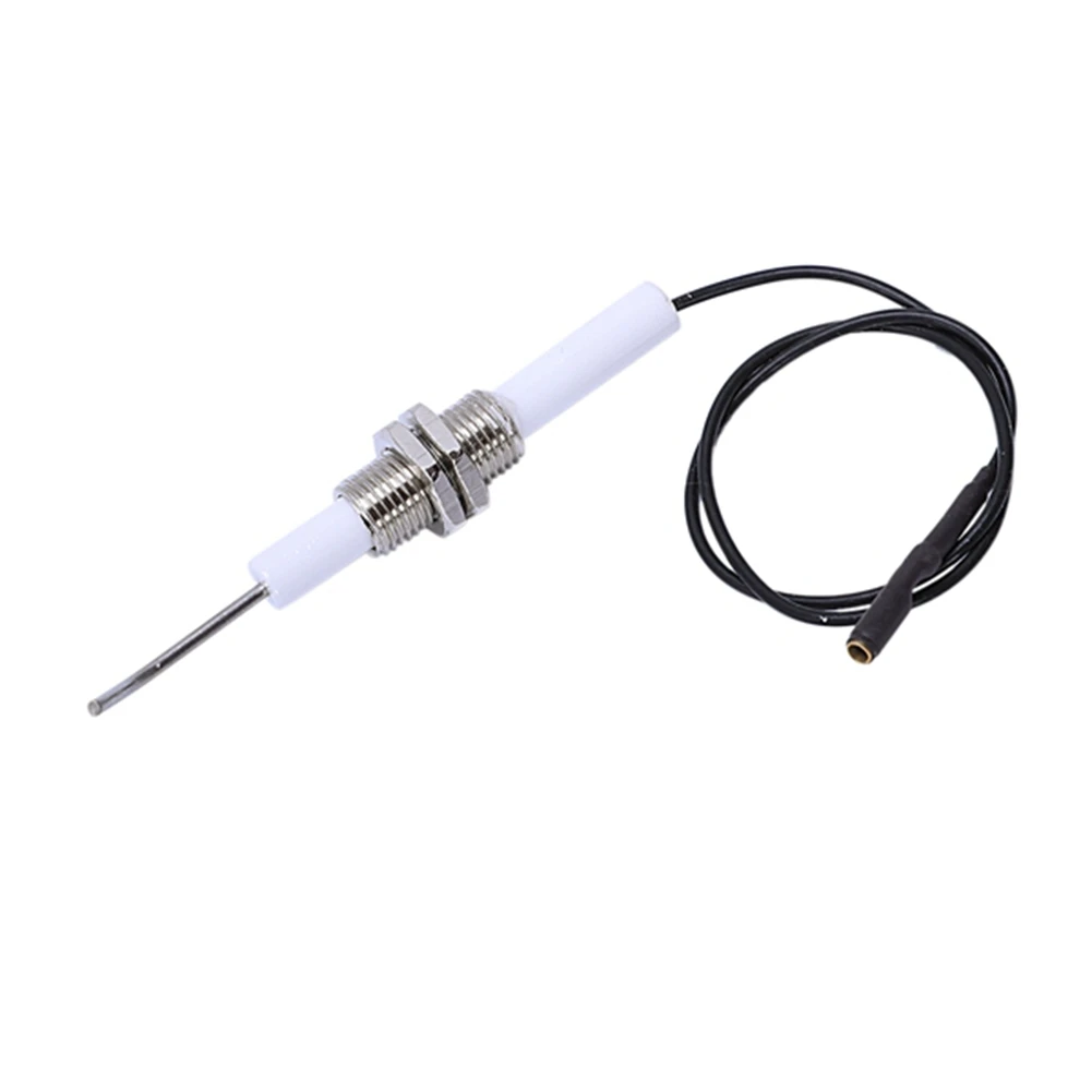 Ignition Part Plug Ceramic Electrode Igniter with Wire 30cm in Round 2.3mm Terminal 4Pcs/Lot