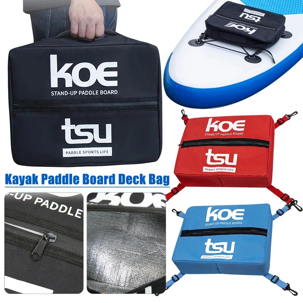Paddle Board Bag Portable Waterproof Surf Deck Bag Stand Up Paddle Board Storage Bags With Fixing Buckle Kayak Surfing Accessory