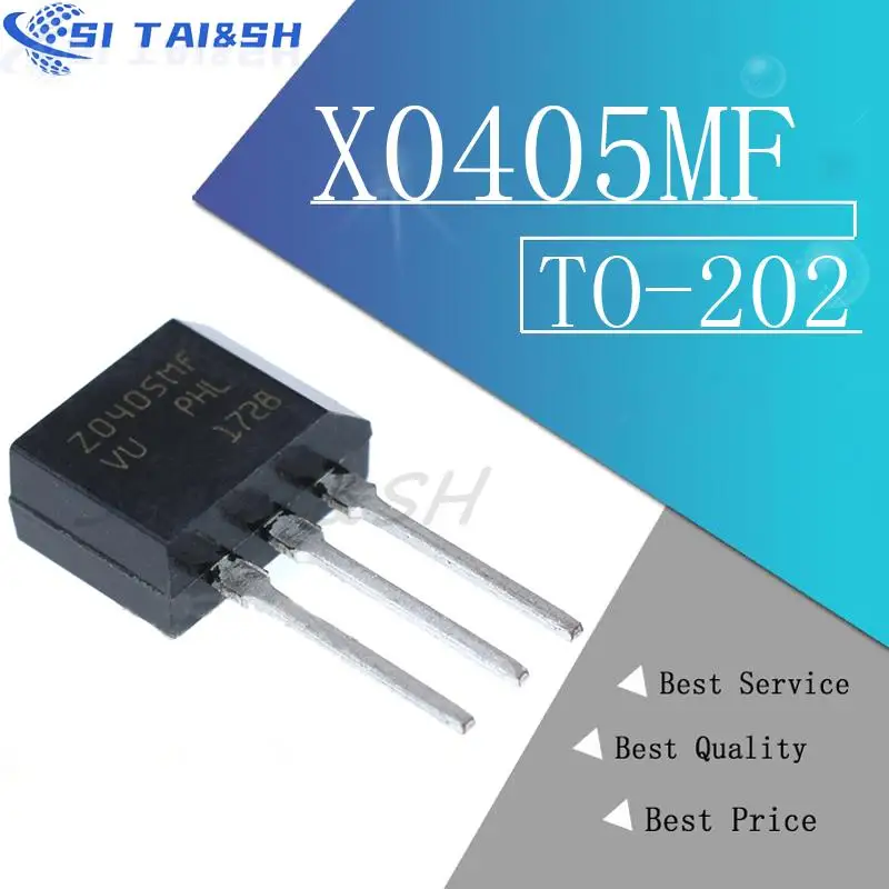 Z0409MF TO202 Z0409 A 202 Z0410MF Z0410NF Z0410 X0405MF Z0405MF X0402MF X0403MF, 10 peças