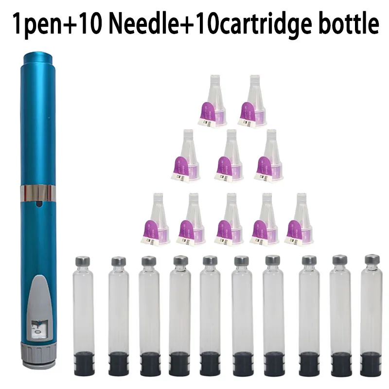 

Magic Pen Tattoo Pen Kit 3ml Empty Cassette Bottle Cartridges Individual Packaged Aesthetics Compatible with Lilly Insulin Pen