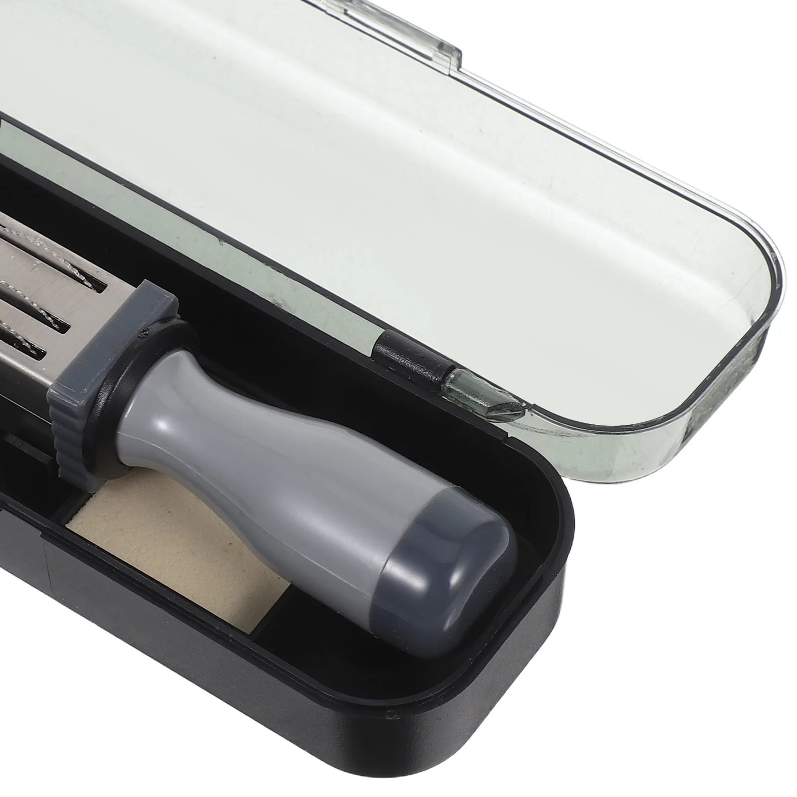 ختم تاريخ محمول باليد، مادة معدنية PP، ختم تاريخ دوار متعدد الاستخدام، ملحق ملف خفيف الوزن، ختم للاستخدام اليومي #5