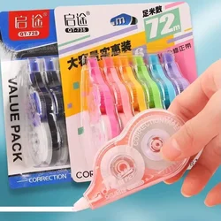 Correction Tape White-out Tipex Whiteout Writing Students Kids Study Tools 6 Stuff Tapes Supplies Portable Pcs School