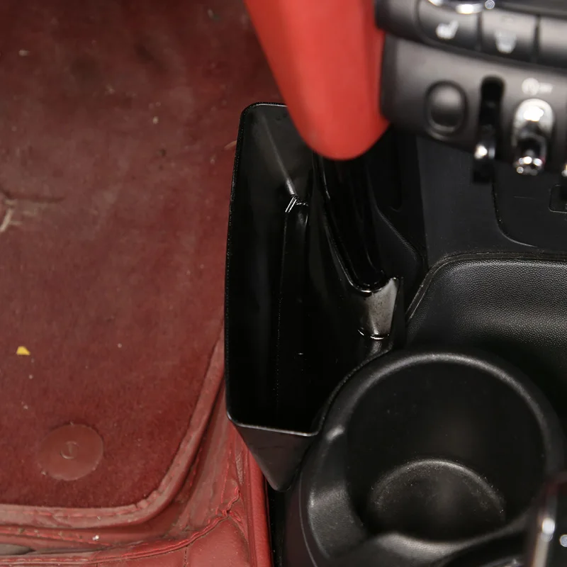 Central Control Storage Box Multifunctional Organizer Tray Armrest Storage Box Stowing Tidying For BMW MINI COOPER F56 2014-2021 4