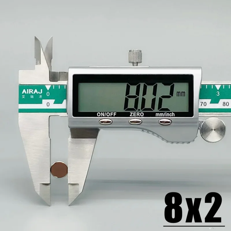 أداة الثلاجة المغناطيس 10-1000 قطعة 8x2 مللي متر مغناطيس مكتب الثلاجة المرآب أداة الحرفية Diy بها بنفسك الثلاجة 8*2 مللي متر Imane هوك ملحق