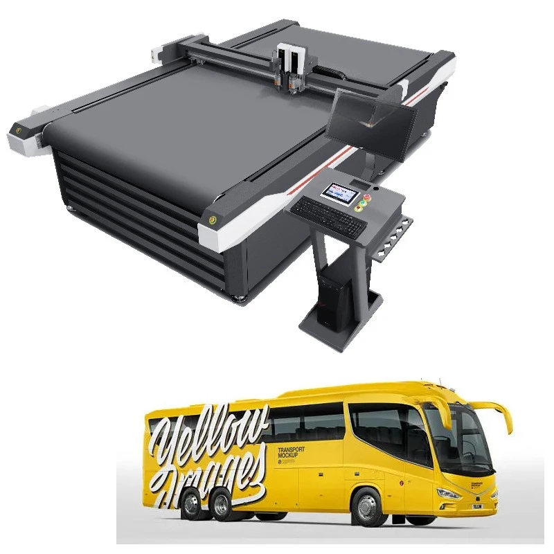Flat Cutting Machine Plotter Pattern Cutting Plotter Corrugated Box Digital Die Cutting Machine Low Price