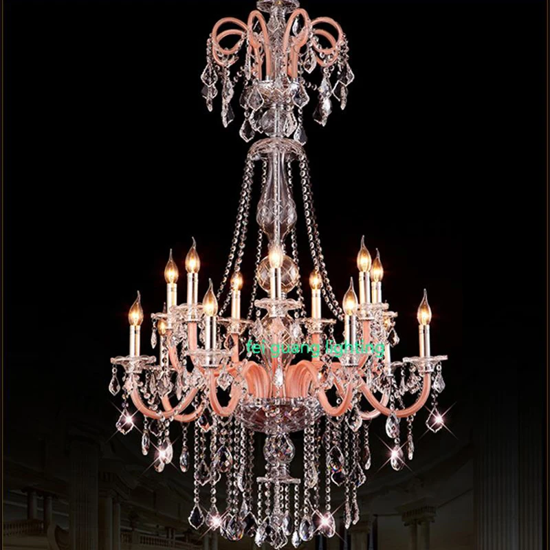 Modern Lighting Chandelier Home Decorators Collection Light Fixture Candelabros Pendant Lamps Glass Crystals For Chandelier