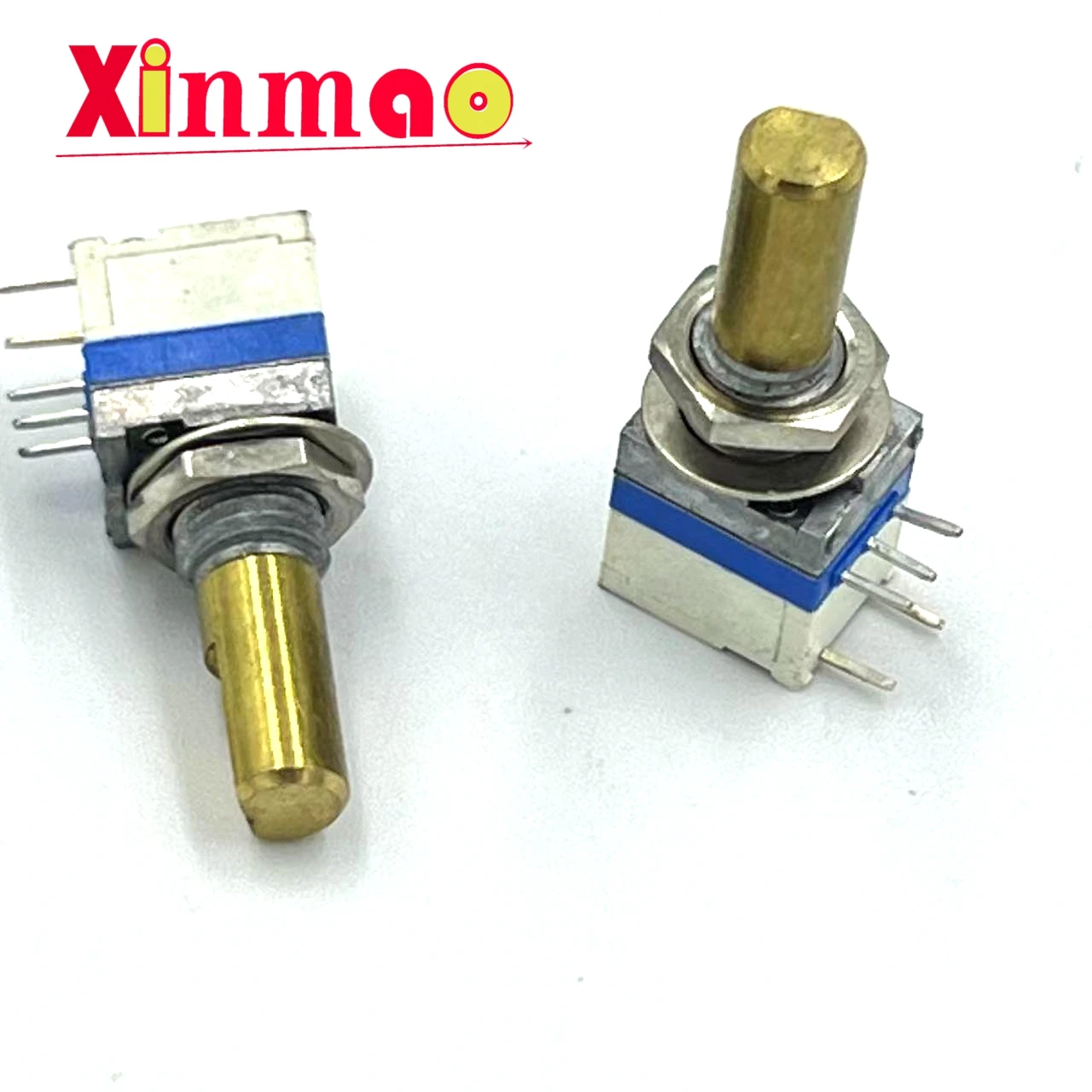 Ljv interphone volume switch potentiometer b103k single connection with switch knob Baofeng Haoyitong copper shaft b10k