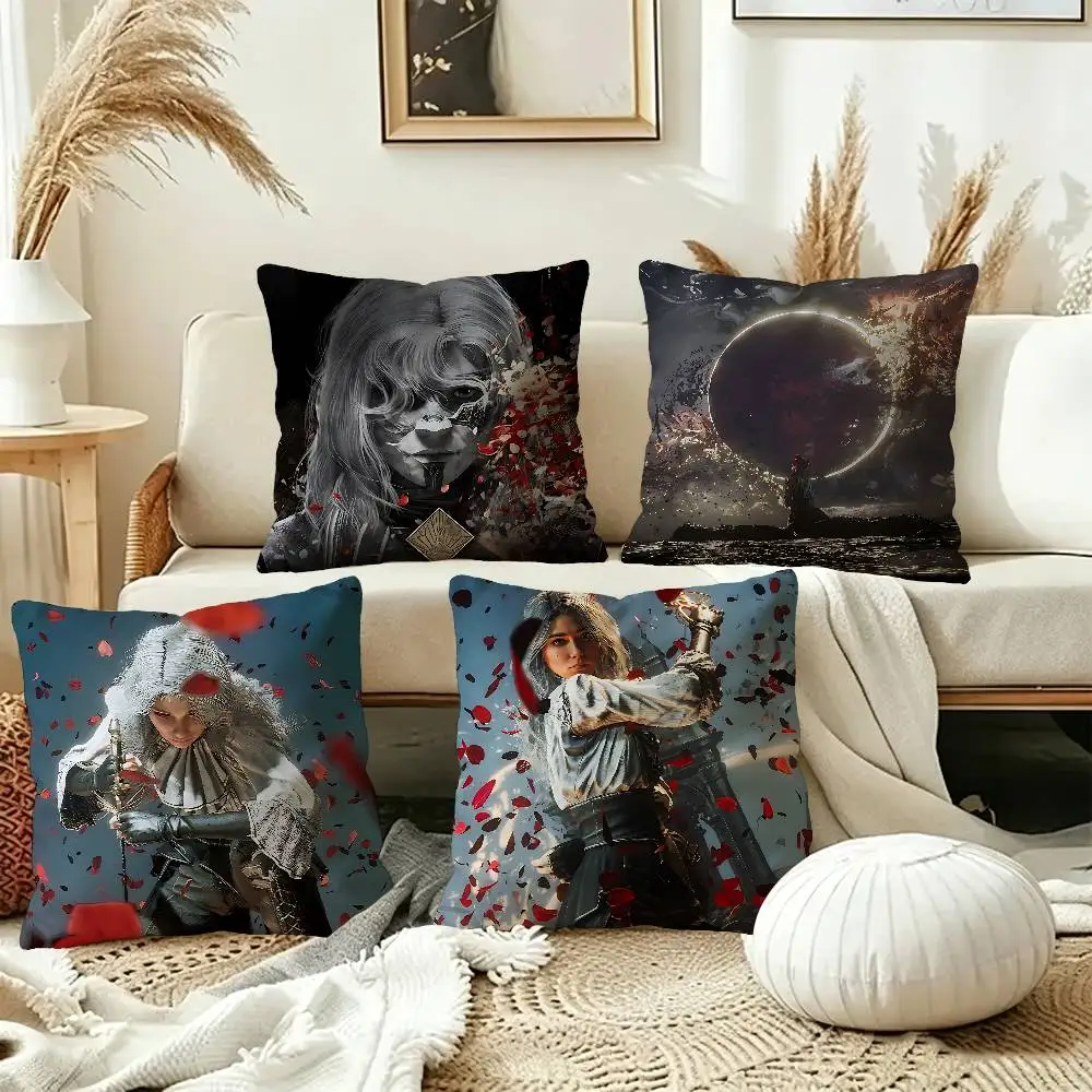 Game Clair O-Obscur E-Expedition 33 Pillow Cover Sofa Cushion Cover Home Room Decoration Children Gift