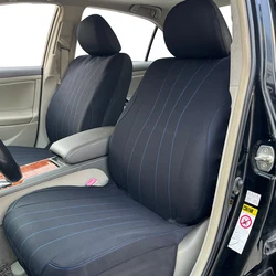 Universal High Quality Polyester Fabric Seat Covers Fit for Most Car SUV Truck Van Vehicle Seat Protector Set with Sport Line