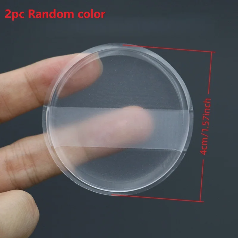 2pc  Random color mini Cosmetic Puff Soft Silicone Makeup Blender Sponge Foundation Applicator Smooth BB Cream Beauty