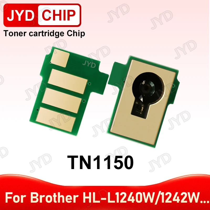 

TN1150 TN 1150 Toner Chip Compatible for Brother HL-L1240W 1242W 1242WXL DCP-L1640W L1642W L1642WXL L1660W Toner cartrige