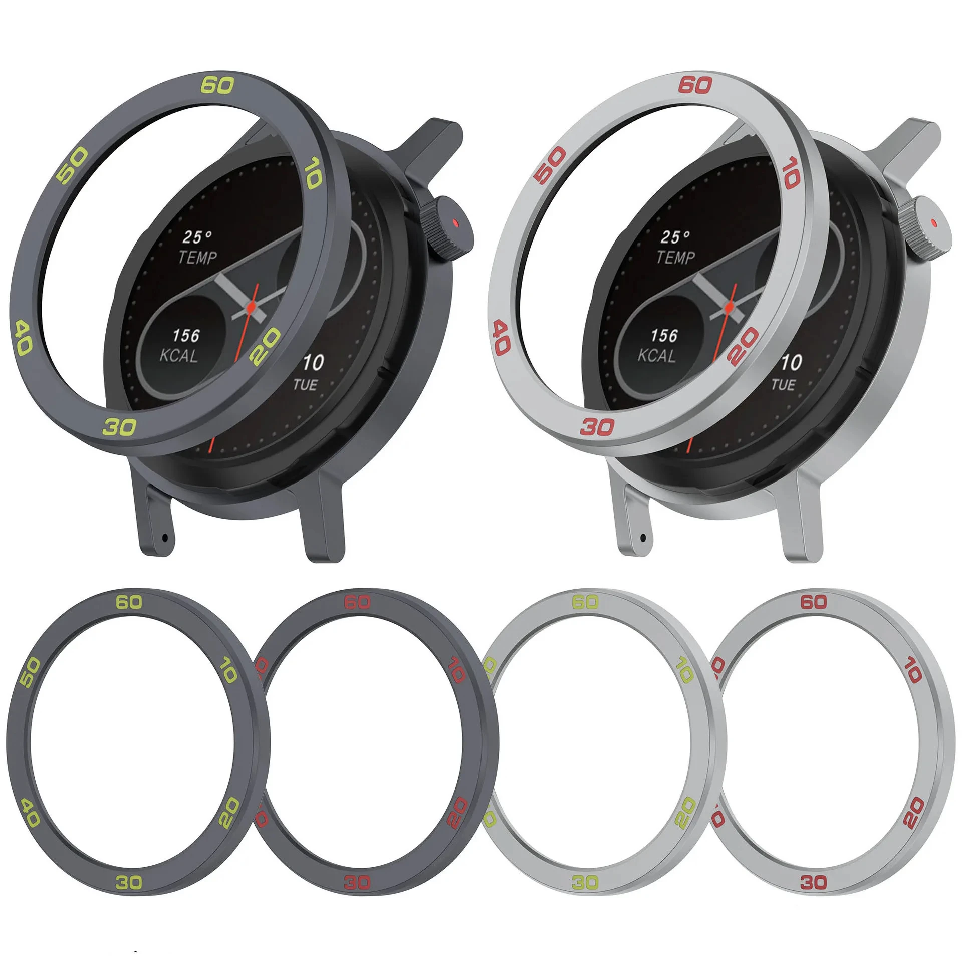 For CMF Watch Pro2 Metal ring watch Bezel Replacement Screen Protector Bezel Smart Bracelet Frame